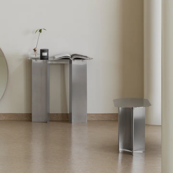 Blomus - Oru Sideboard und Sitzbank, edelstahl matt