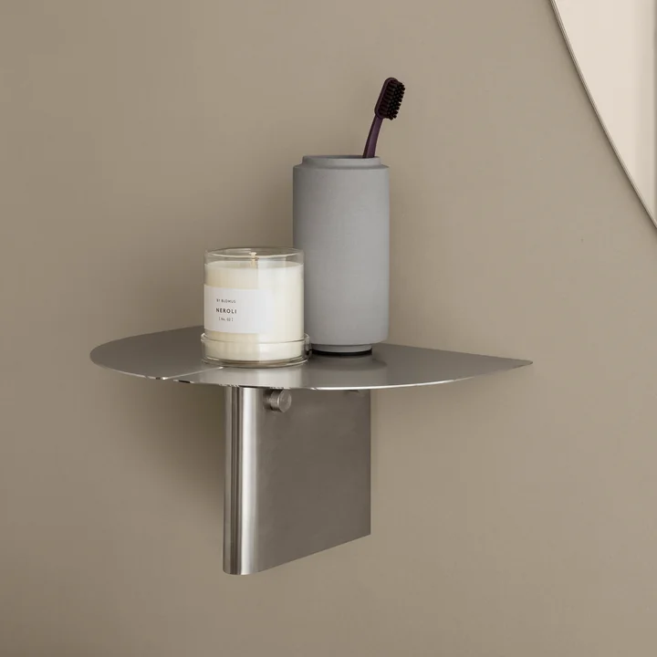 Blomus - Oru Wandregal S, edelstahl matt