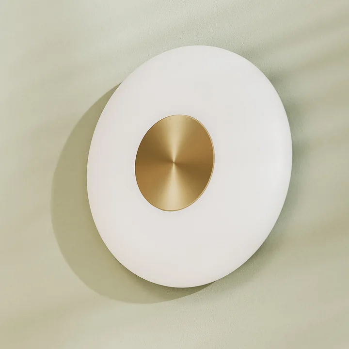 Northern - Glint LED Wandleuchte, small, schwarz matt, Ø 25 cm