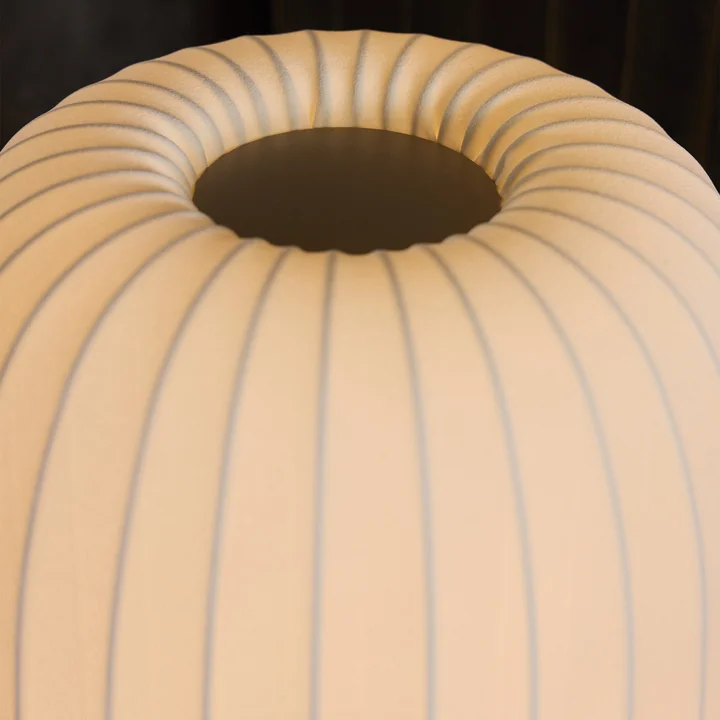 Northern - Tradition Bodenleuchte, Ø 39 cm / H 70 cm, offwhite / graubeige