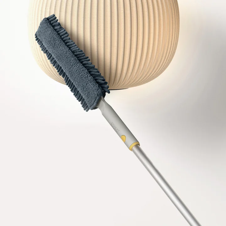 Joseph Joseph - CleanTech 3-in-1 Mikrofaser-Staubwischer, light stone