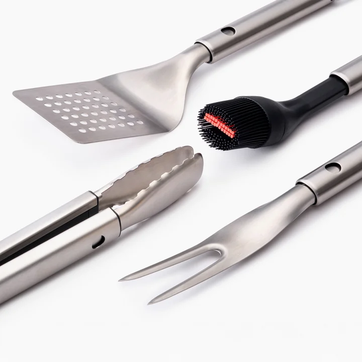 Joseph Joseph - GrillOut Ausziehbares Grillbesteck-Set mit Transporttasche