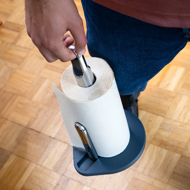 Joseph Joseph - Hold Küchenrollenständer mit Griff, graphit