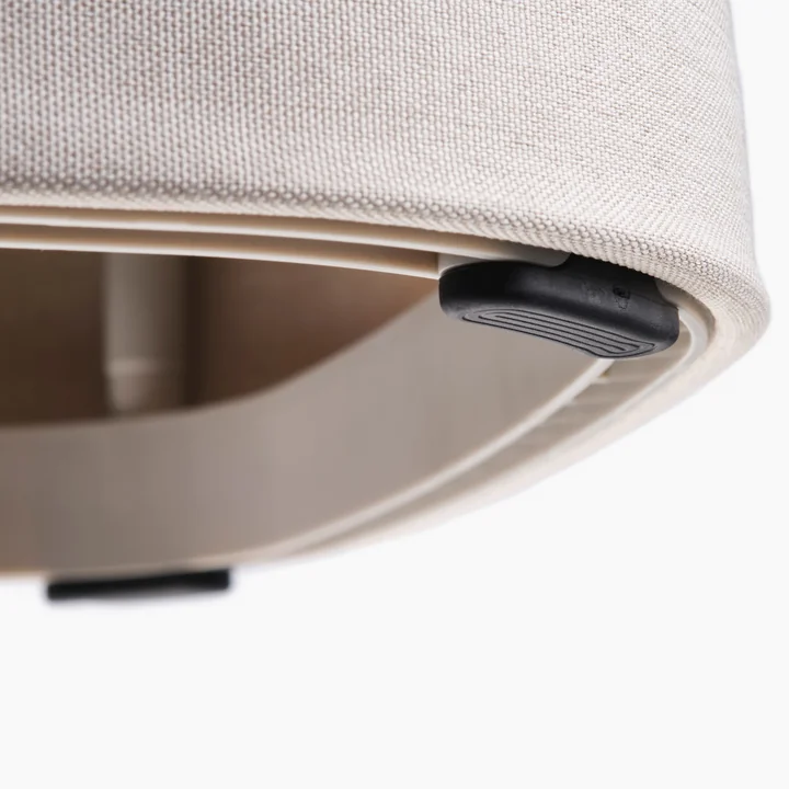 Joseph Joseph - Tota Luxe Wäschetrennkorb, Bambus ecru