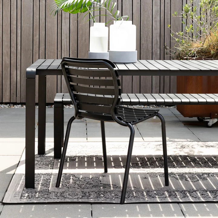 Zuiver - Vondel Gartenstuhl, schwarz