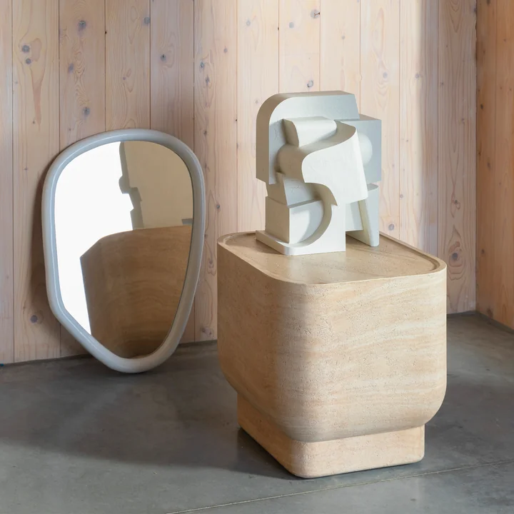 Zuiver - Noble Beistelltisch quadratisch, beige