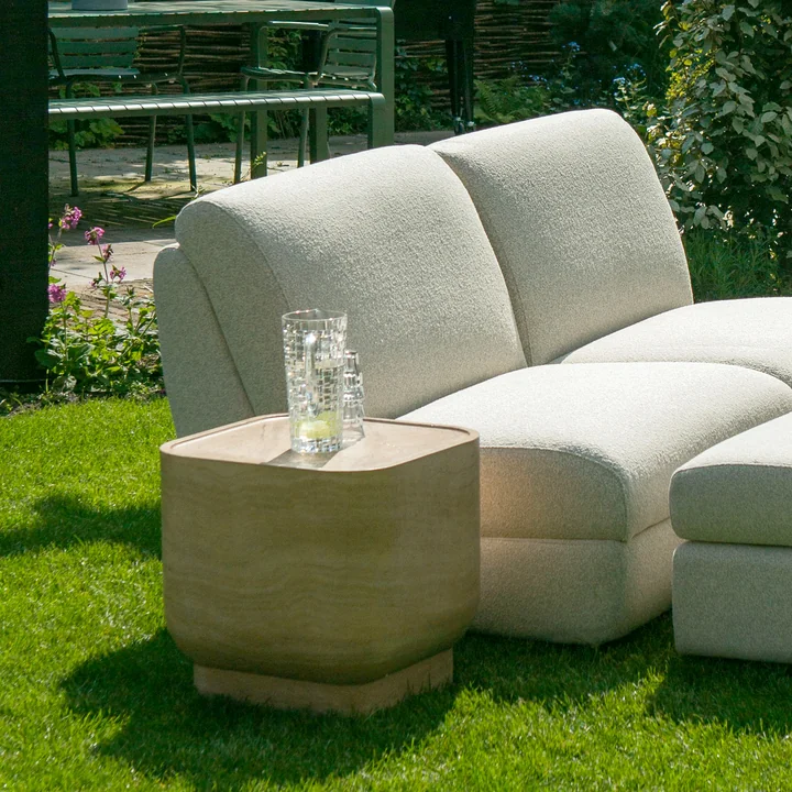 Zuiver - Noble Beistelltisch quadratisch, beige