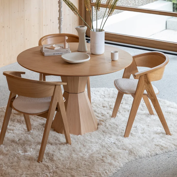 Zuiver - NDSM Armlehnstuhl, Eiche natur