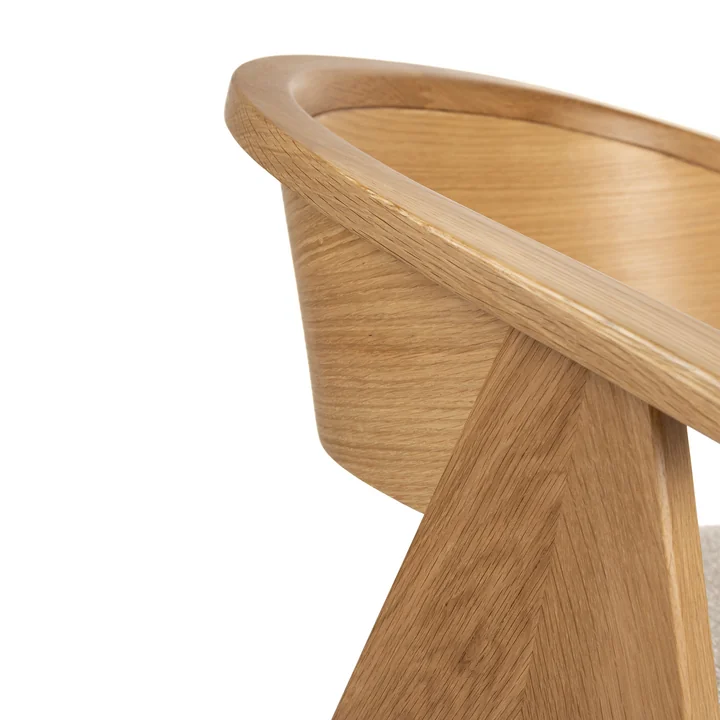 Zuiver - NDSM Armlehnstuhl, Eiche natur