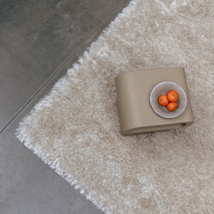 Zuiver - Curly Teppich, 200 x 290 cm, beige