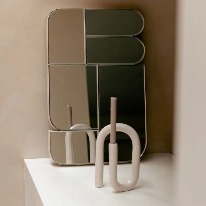 Zuiver - Glamour Spiegel, beige