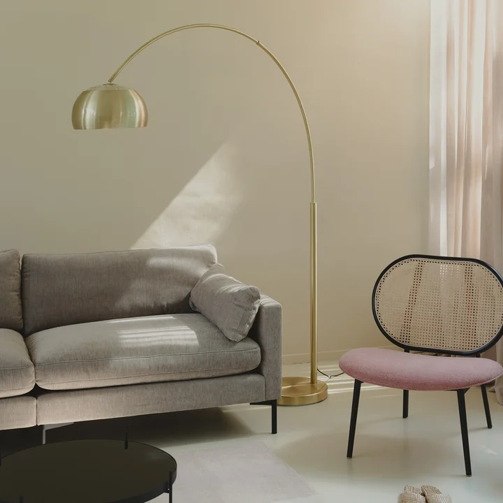 Zuiver - Metal Bow Stehleuchte, Messing