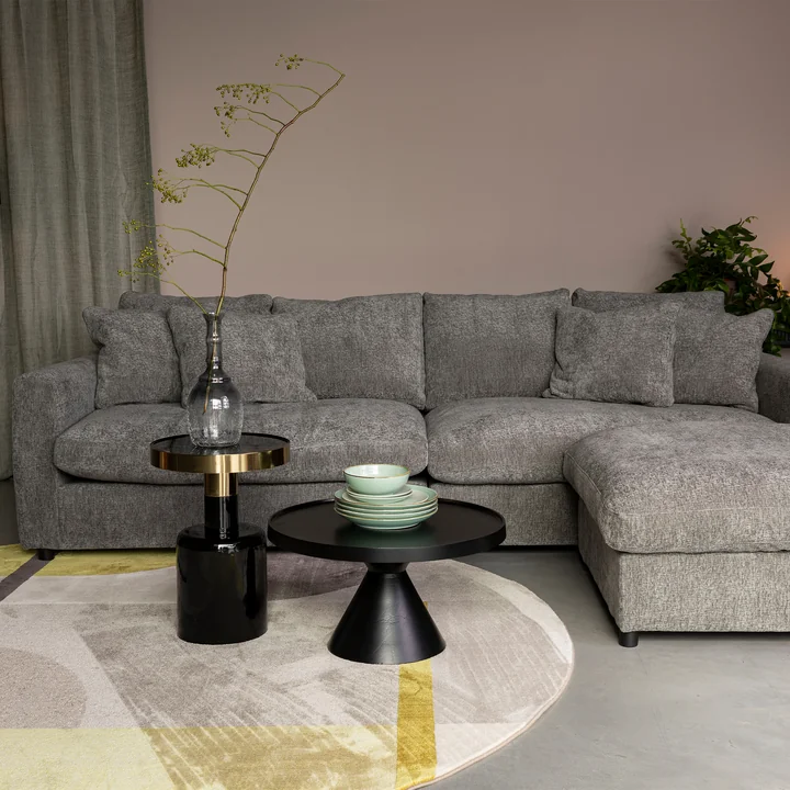 Zuiver - Sense 3-Sitzer Sofa, grau