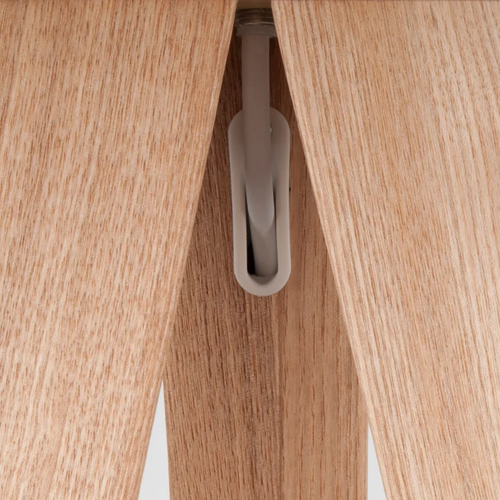 Zuiver - Tripod Wood Stehleuchte, Eiche / weiß