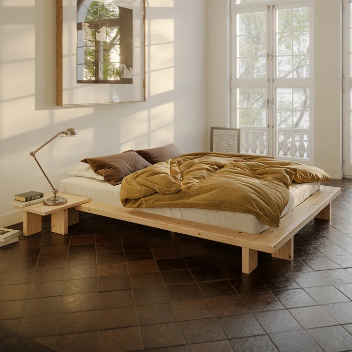 Karup Design - Japan Nachttisch, 45 x 34 x 23 cm, Kiefer natur