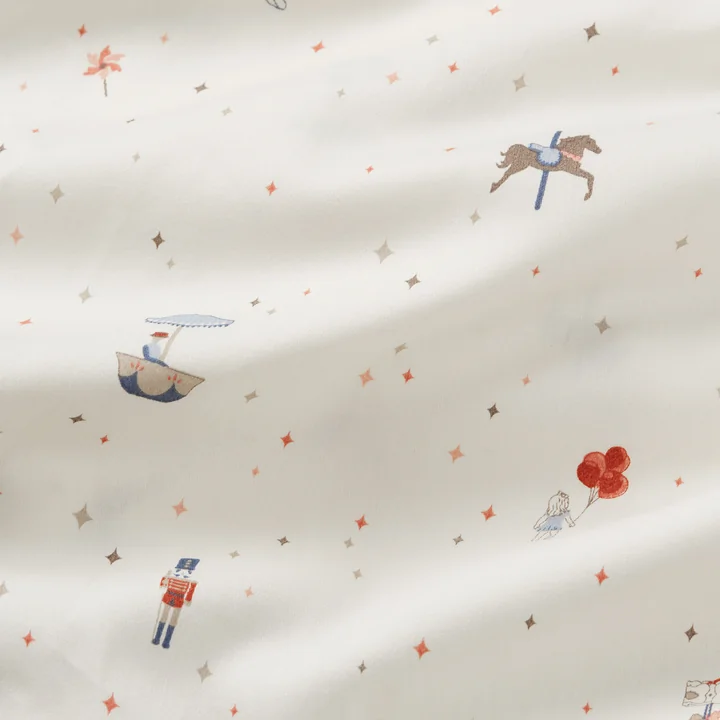Cam Cam Copenhagen - Bettwäsche, 140 x 200, 60 x 65 cm, carousel