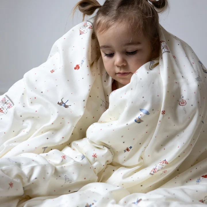 Cam Cam Copenhagen - Junior Bettwäsche, 100 x 140 cm, carousel