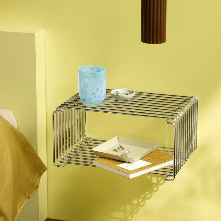 Montana - Panton Wire Half Height Regal 25,7 cm, chrom