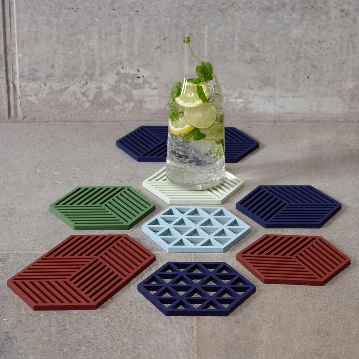 Zone Denmark - Hexagon und Triangle Untersetzer