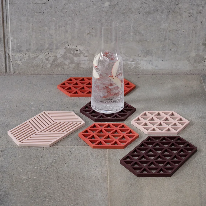 Zone Denmark - Hexagon und Triangle Untersetzer