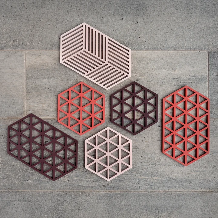 Zone Denmark - Hexagon und Triangle Untersetzer
