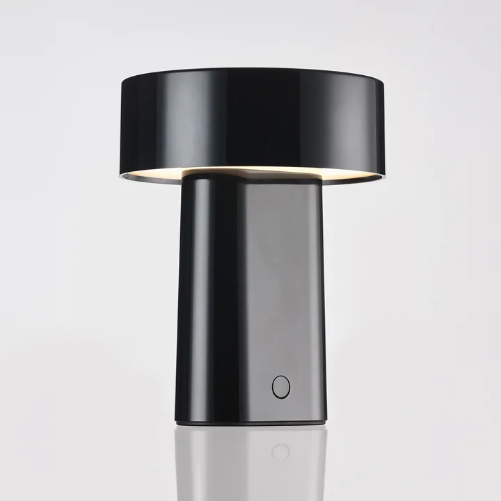 Zone Denmark - Oblong LED Akku-Leuchte, schwarz