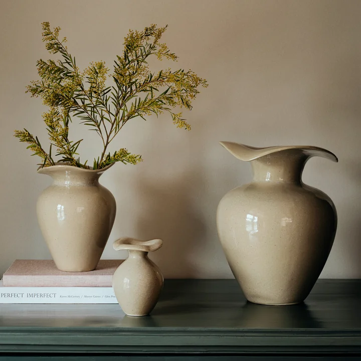 Broste Copenhagen - Florentina Vasen, beige