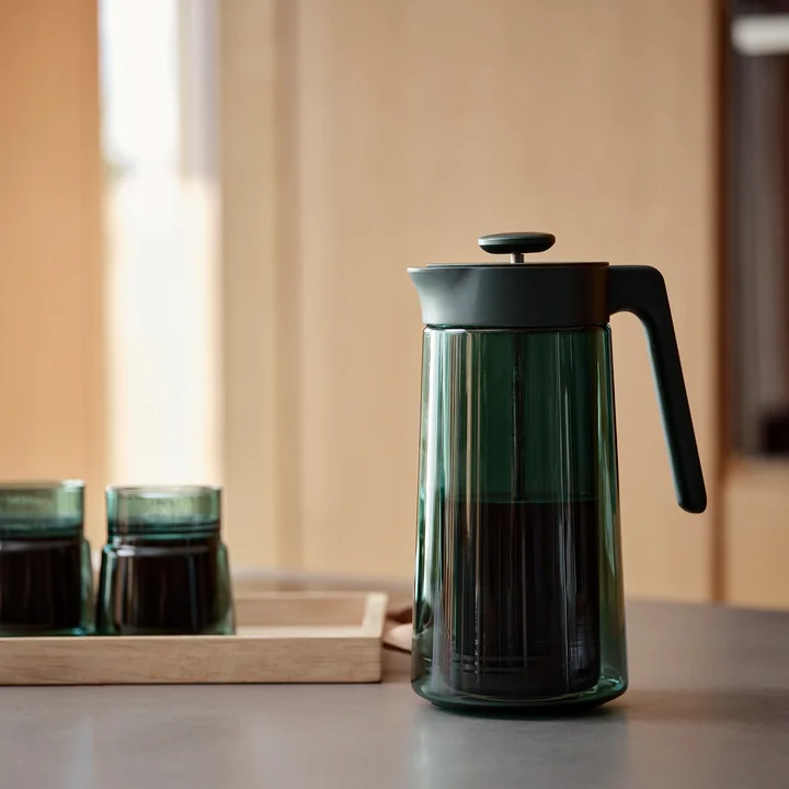 Jacob Jensen - Pressfilterkanne, 0,8 l, grün