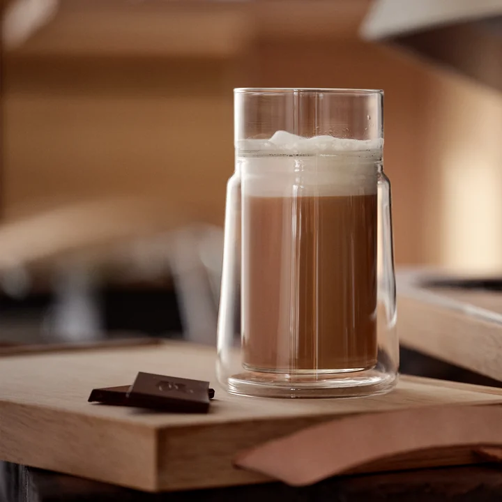 Jacob Jensen - Thermo-Doppelwandglas, large, 33 cl, klar