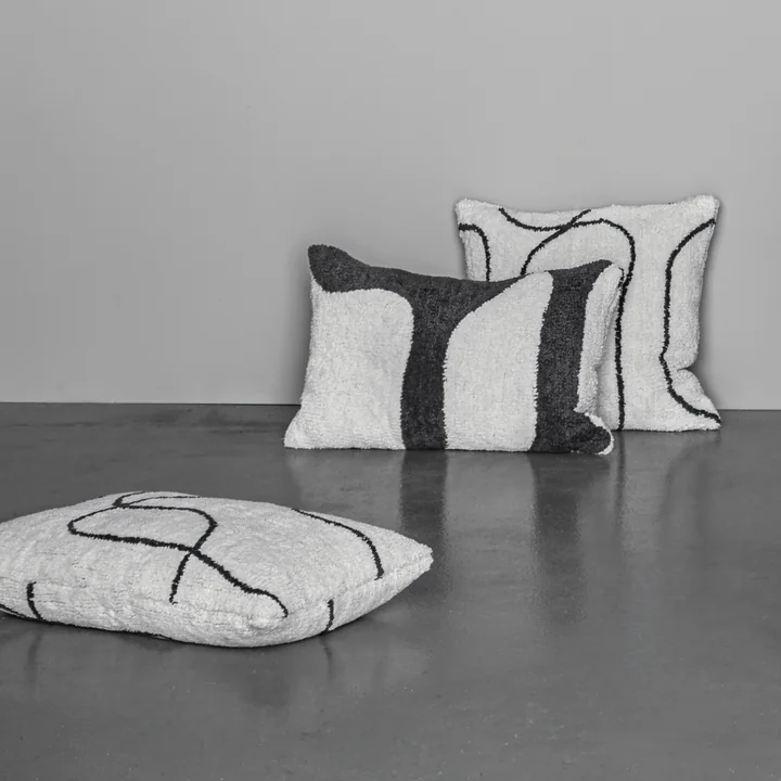 Mette Ditmer - Shadow Kissenbezug, getuftet, off-white