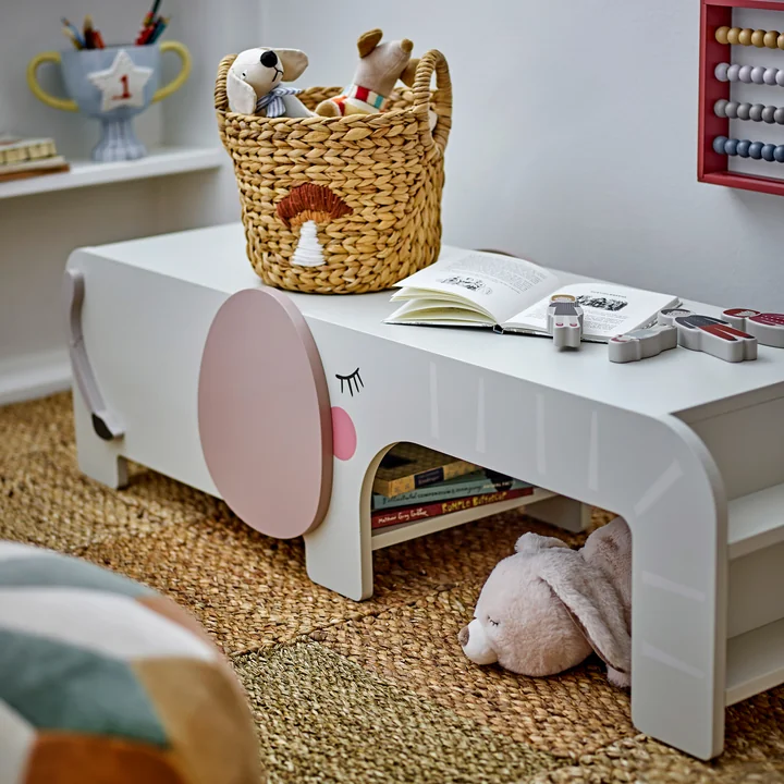 Bloomingville Mini - Ferdinand Bank, grau