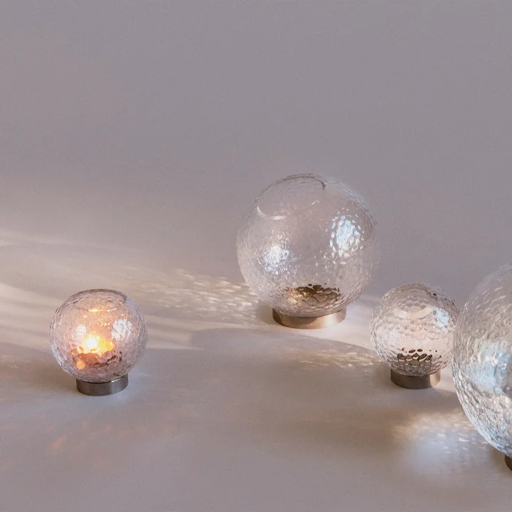AYTM - Globe Bubbles, klar / silber