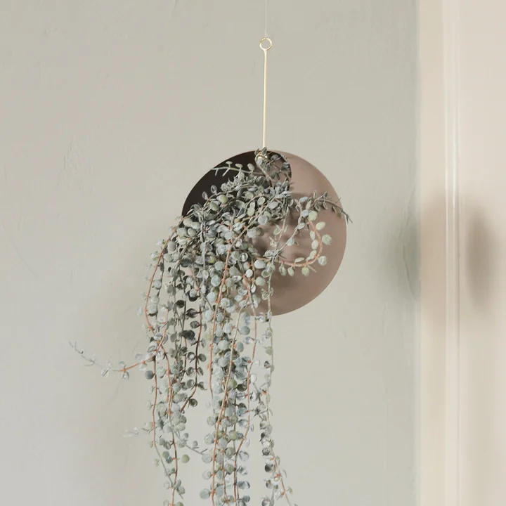 AYTM - Globe Hängeblumentopf, taupe