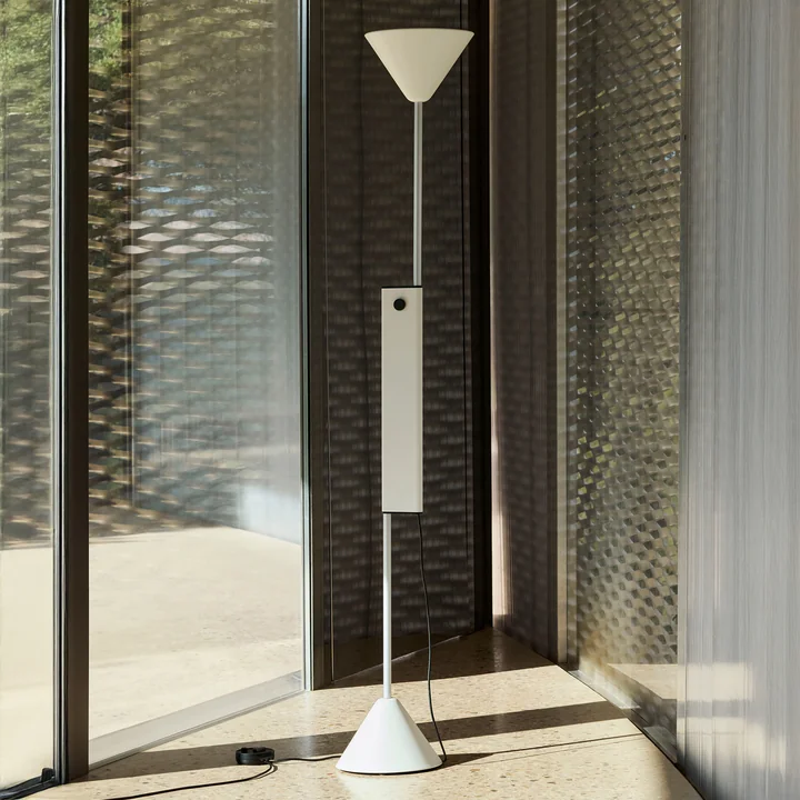 HAY - Twist Stehleuchte, cream white