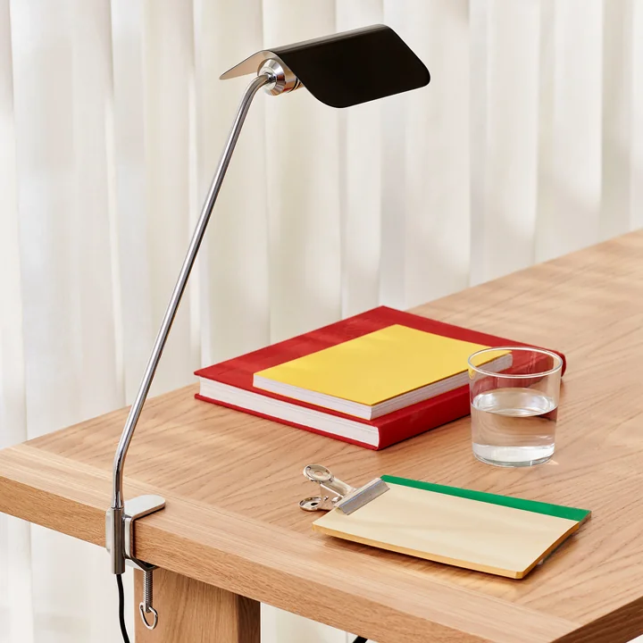 HAY - Apex Schreibtischklemmleuchte, iron black