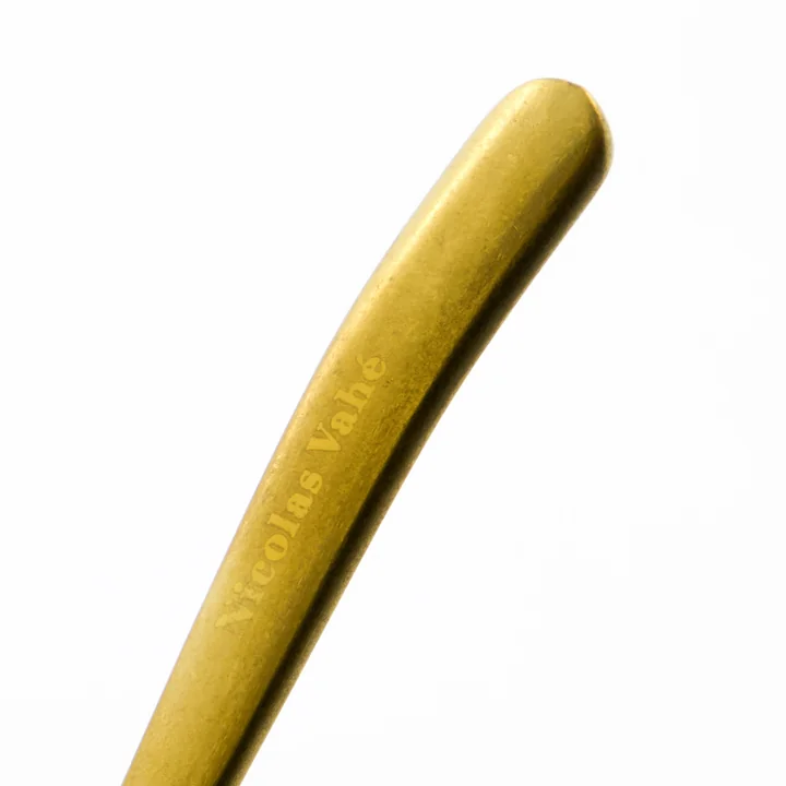 Nicolas Vahé - Cake Kuchengabel, antikgold-finish (4er-Set)