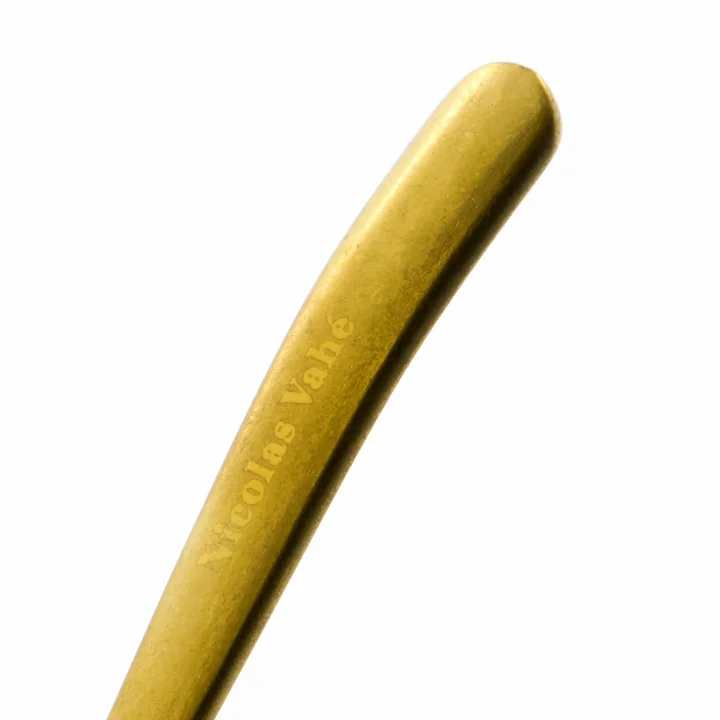 Nicolas Vahé - Spoon Teelöffel, antikgold-finish (4er-Set)