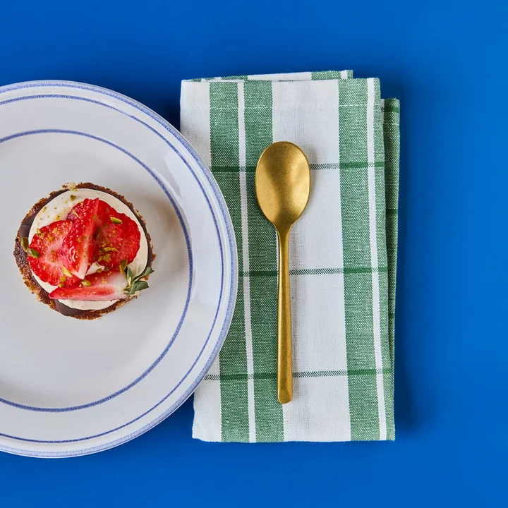 Nicolas Vahé - Spoon Teelöffel, antikgold-finish (4er-Set)