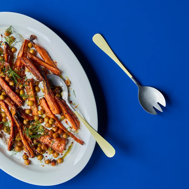 Nicolas Vahé - Serv Salatbesteck, gelb (2-tlg.)