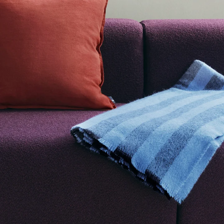 HAY - Duo Tagesdecke, 180 x 130 cm, sky blue