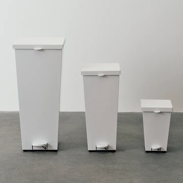 HAY - Loop Mülleimer, weiß