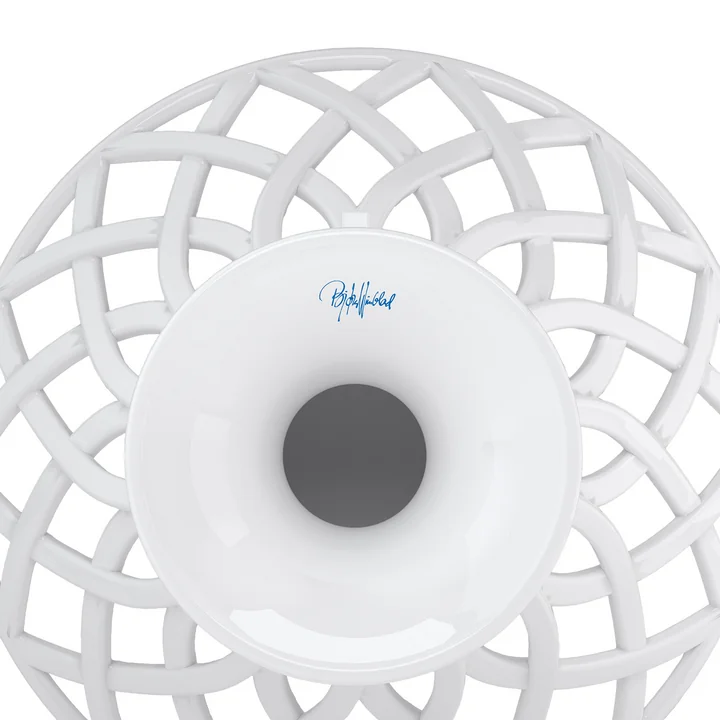 Bjørn Wiinblad - Dora Obstschale auf Fuß, Ø 25 cm, blau