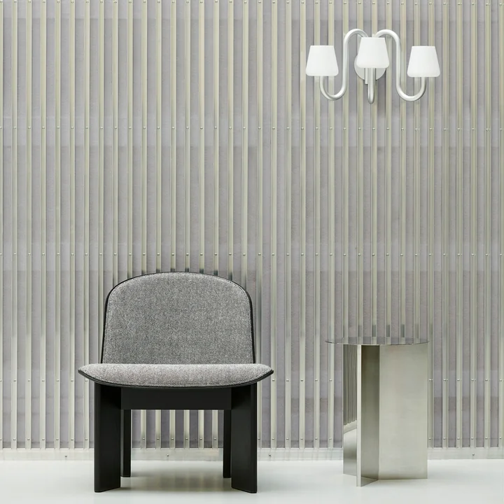 HAY - Apollo Wandleuchter, weiß opal glas