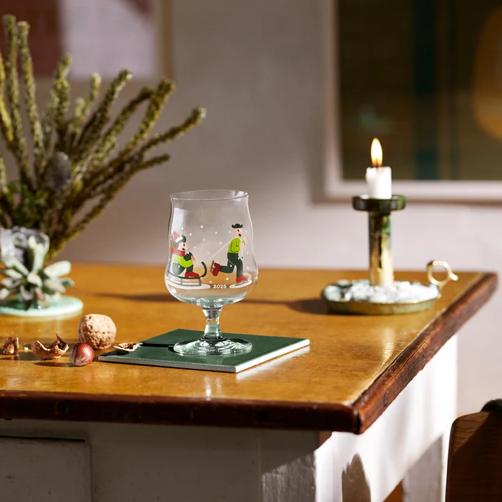 Holmegaard - Mikkeller Universal Weihnachts-Bierglas 2025, 40 cl