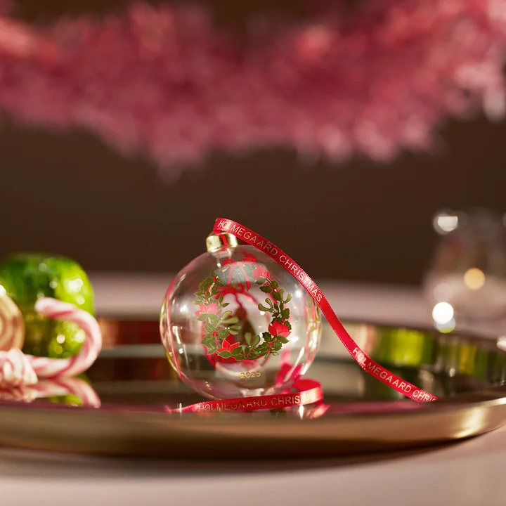 Holmegaard - Weihnachtskugel 2025, klar