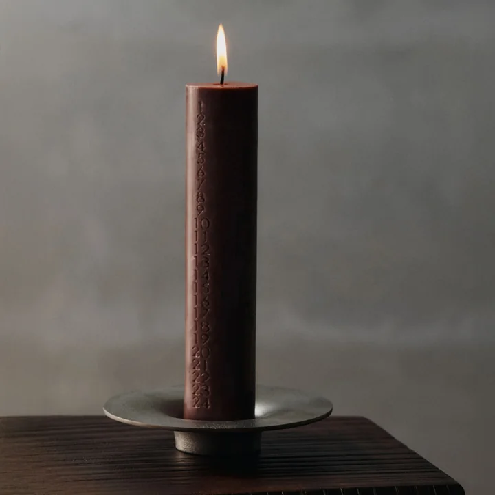 Ferm Living - Soothe Blockkerzenhalter, Aluminium