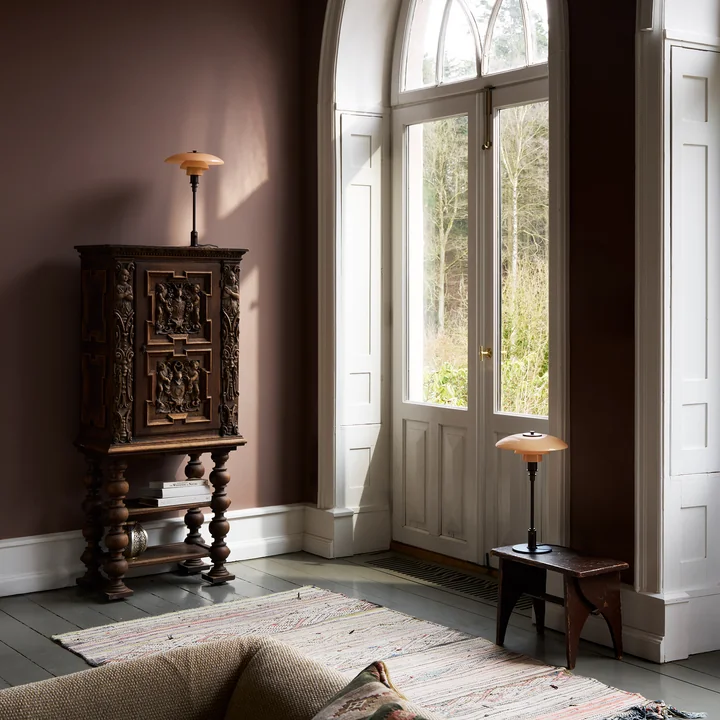 Louis Poulsen - PH 3/2 Tischleuchte, dusty terracotta (Limited Edition 2025)