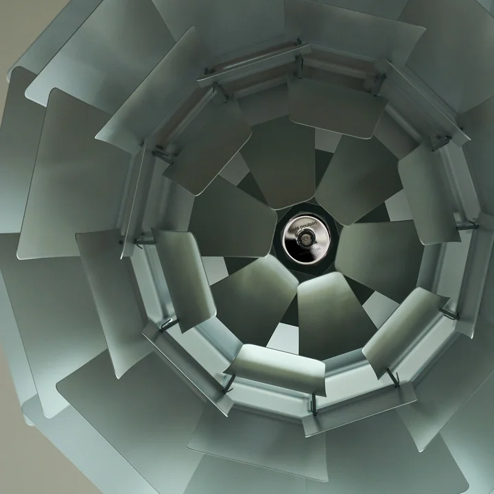 Louis Poulsen - PH Artichoke, dusty green / verchromt