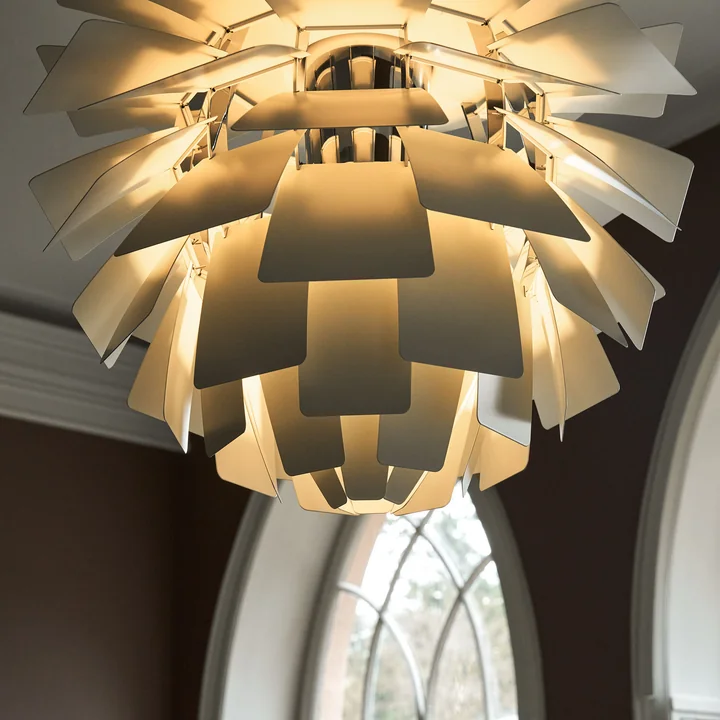 Louis Poulsen - PH Artichoke, dusty green / verchromt