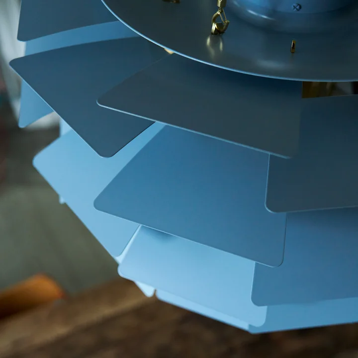 Louis Poulsen - PH Artichoke, dusty blue / messing